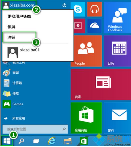 win10系统的注销用户在那边?怎么打开? win10系统的注销用户在那边?怎么打开?