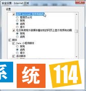 勾选运行Activex控件和插件