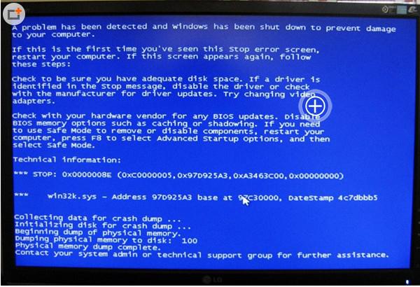蓝屏——办理Windows7下玩腾讯QQ游戏蓝屏问题