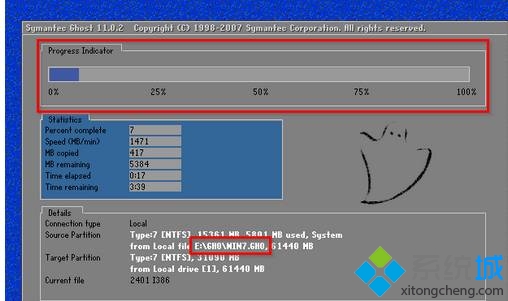 系统会自动进行装配