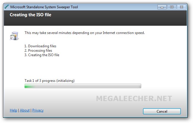 Download Microsoft Standalone System Sweeper :
