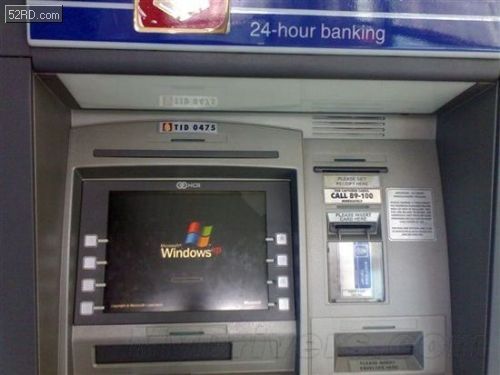 系统下载吧解说“微软能否护卫XP系统ATM机行业”。
