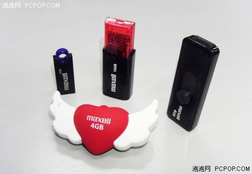 一触即发!麦克赛尔触动U盘时尚科技