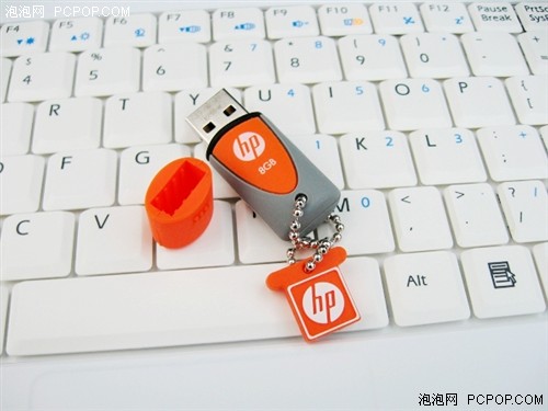 开学新装备HP v245o时尚三防U盘到货