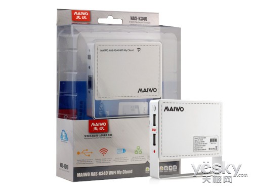 多功能云存储 MAIWO WiFi K340NAS