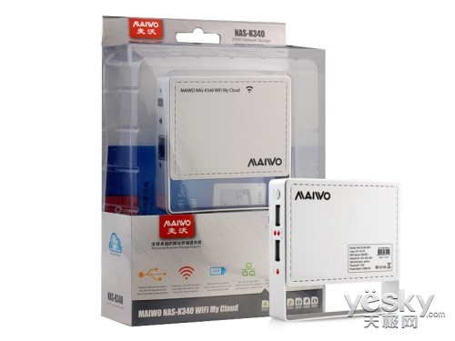 手机扩容利器 MaiwoCloud 麦沃云盘NAS-K340