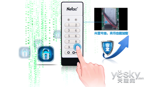 三重加密 朗科U618打造您独享的私密空间