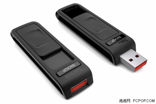 SanDisk推出世界首款一键备份闪存盘