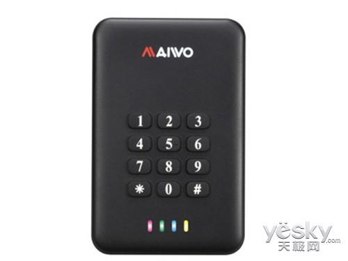给移动硬盘加密 选择MAIWO K2533加密硬盘盒
