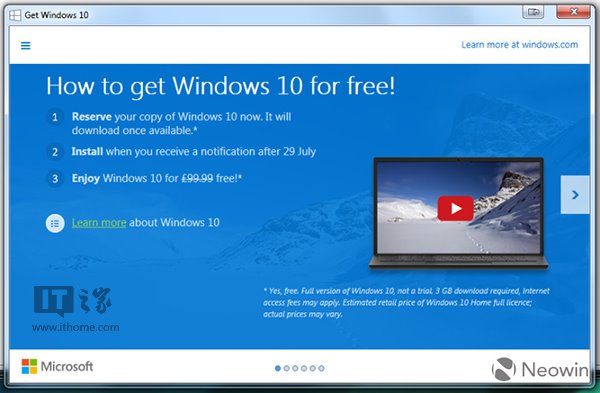 微软被指不经用户许可自动下载Win10升级文件