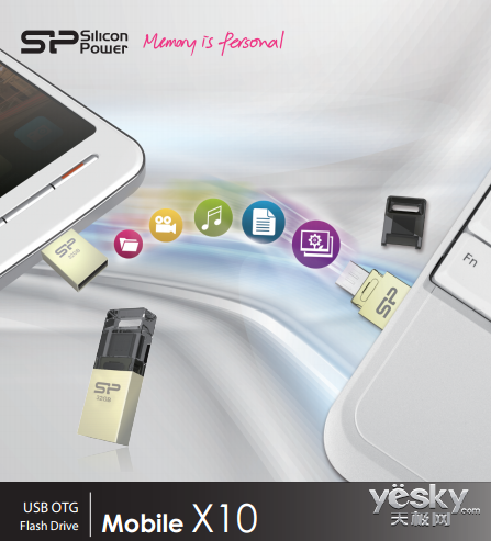 SP广颖电通X10双享碟小身躯大能量