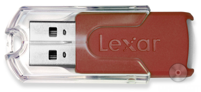 红色萤火虫 Lexar推出16GB JumpDrive