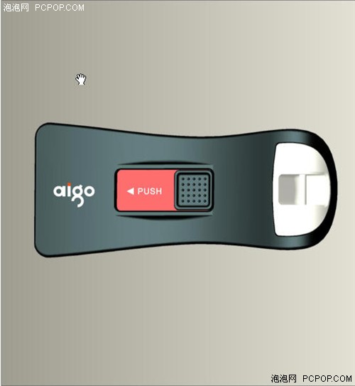 造型犹如F1赛车前翼&nbsp;爱国者出新款U盘