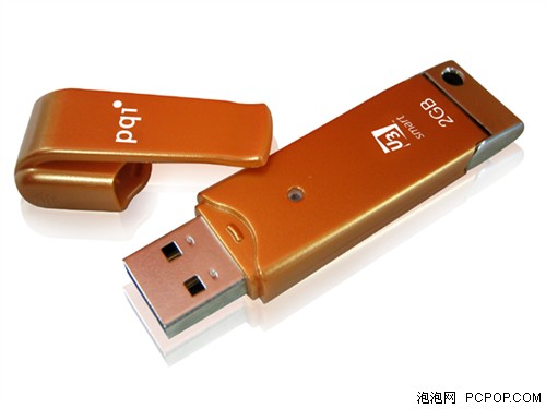 PQI&nbsp;U3平台智能U盘赠McAfee防毒软件