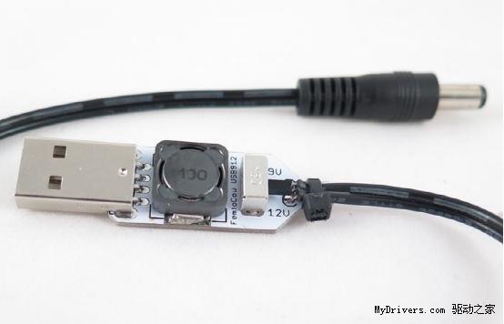 不错 可提供9V或12V电压的USB插头亮相