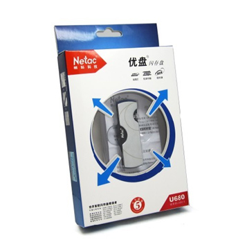 实用是王道 朗科U680旋转360度闪存盘