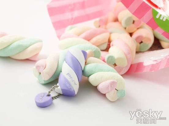 最甜蜜的U盘!PNY糖果棒令人爱不释手