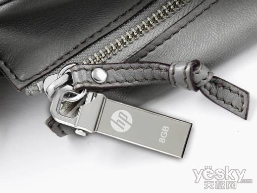 牢记HP新款防伪标 HP金属U盘热卖