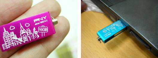 缤纷夏日特卖汇 PNY五彩金属U盘登场
