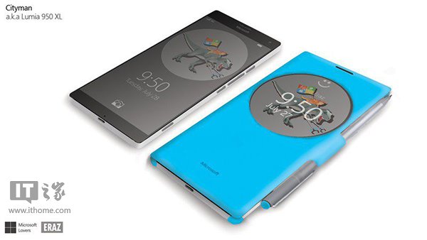 Win10旗舰手机Lumia950 XL的智能保护套被曝已砍