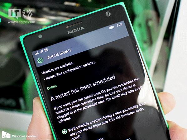 微软推送Win10 Mobile预览版10536快速版配置更新