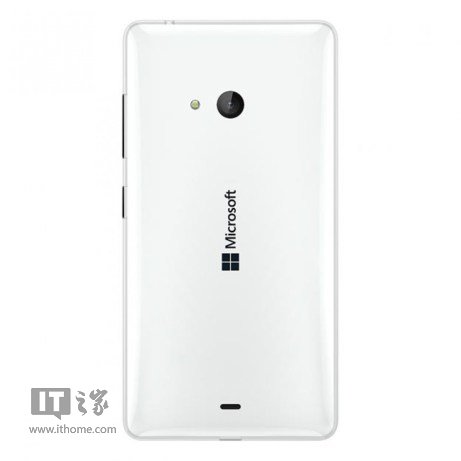 Win10 Mobile入门机微软Lumia550背部形似Lumia540