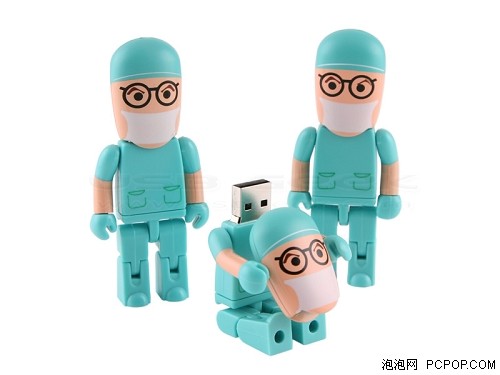 有点不忍心使用 乐高医生造型U盘曝光
