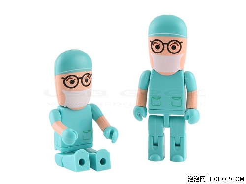 有点不忍心使用 乐高医生造型U盘曝光