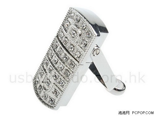 高贵绚丽不高价 新款水晶闪存盘上市