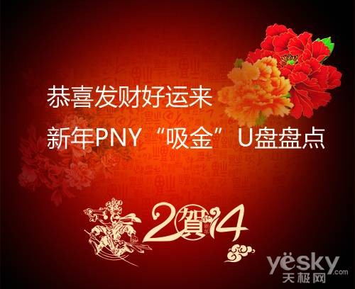 恭喜发财好运来 新年PNY“吸金”U盘盘点
