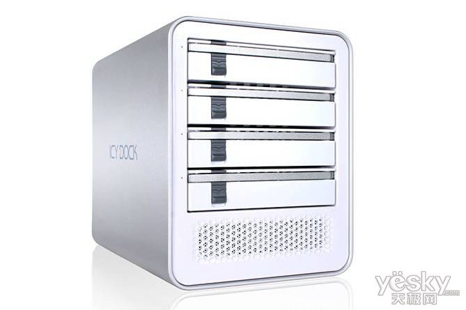 四个同时更好 ICY DOCK抽屉式硬盘盒受追捧