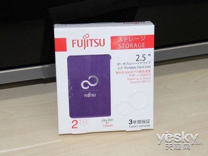 肆意装吧  富士通2TB USB3.0移动硬盘体验