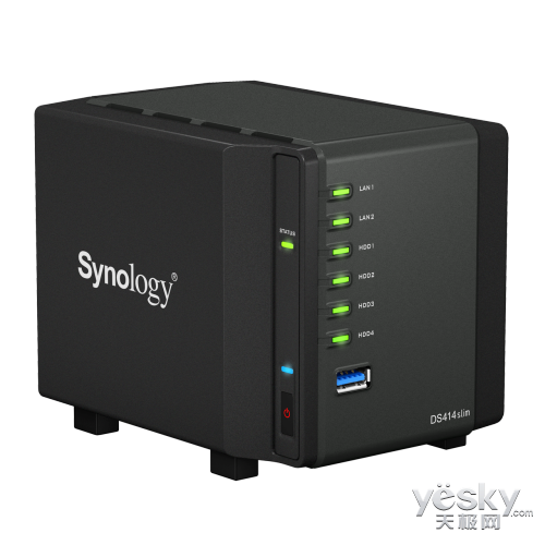 Synology发表DS414slim网络存储服务器